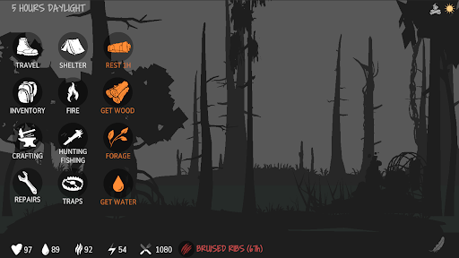 Survive - Wilderness survival ekran görüntüsü