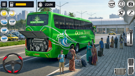 Bus Game Offroad Bus Simulator ekran görüntüsü