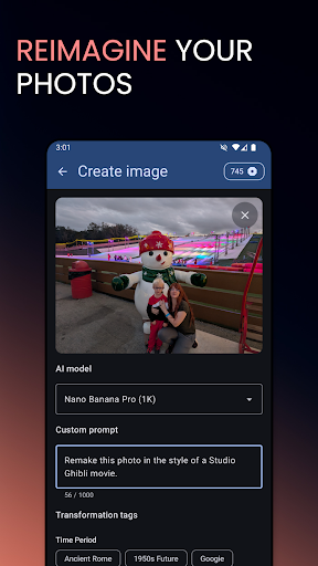 NanoSpark : AI Image Editor ekran görüntüsü
