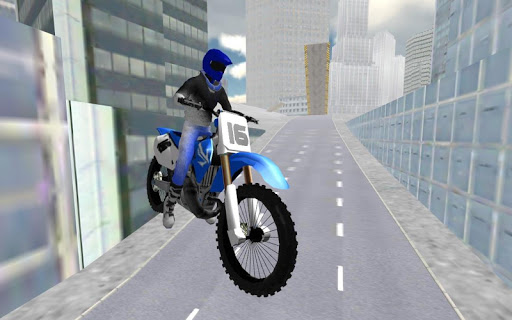 City Race Bike Simulator ekran görüntüsü