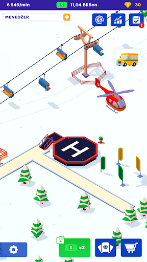 Ski Resort: Idle Tycoon & Snow ekran görüntüsü