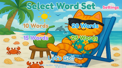 CatCross : Cozy Word Puzzle ekran görüntüsü