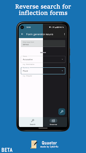 Quaetor - Latin App ekran görüntüsü
