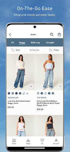 Hollister Co. ekran görüntüsü