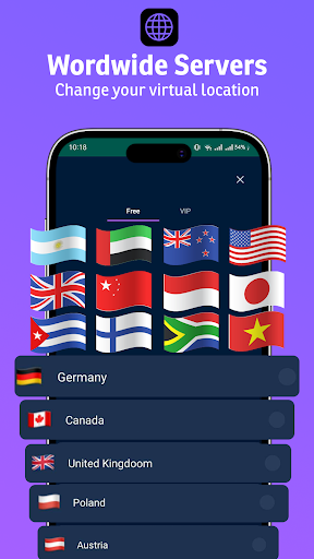 TrymeVPN - özel VPN ve proxy ekran görüntüsü