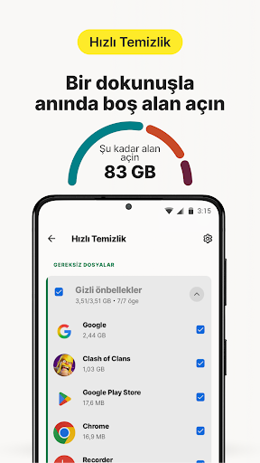 Norton Cleaner: Dosya kaldırma ekran görüntüsü