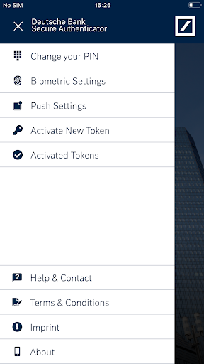 DB Secure Authenticator ekran görüntüsü