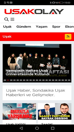 Uşak Olay ekran görüntüsü