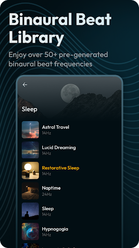 Binaural Beats Brainwaves ekran görüntüsü