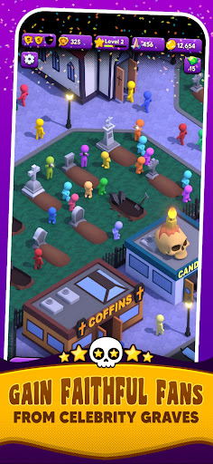 Celebrity Graveyard Tycoon ekran görüntüsü