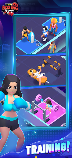 Idle Boxing Tycoon ekran görüntüsü