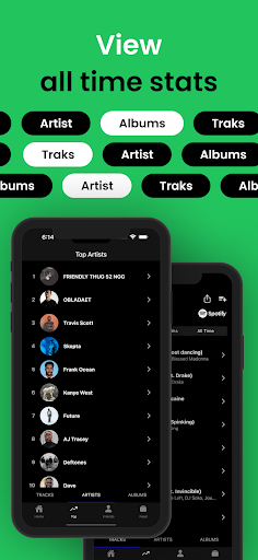 Stats for Spotify - Receiptify ekran görüntüsü