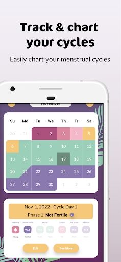 PeakDay Fertility Tracker ekran görüntüsü