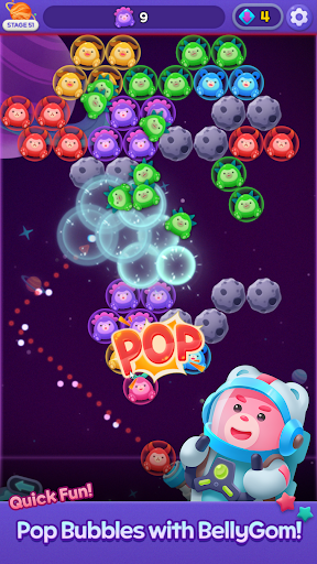 BellyGom Bubble Pop ekran görüntüsü