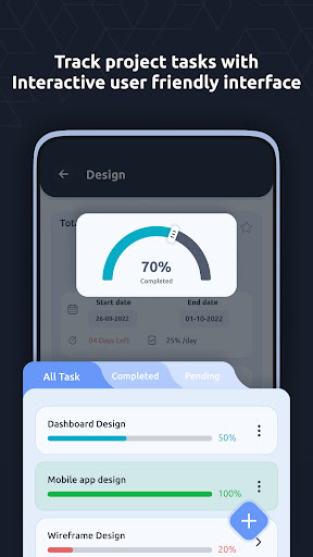Progress: Project Tracker ekran görüntüsü