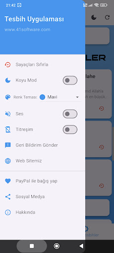 Tesbih ve Zikirler ekran görüntüsü