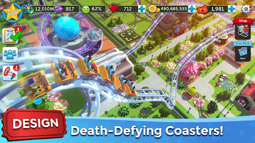 RollerCoaster Tycoon NETFLIX ekran görüntüsü