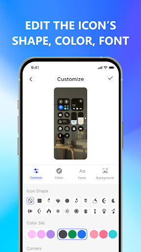iControl Widgets: Themed Panel ekran görüntüsü