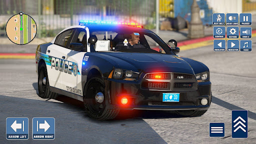 Police Robber Chase: Car Game ekran görüntüsü