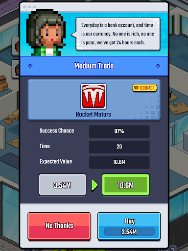 Billionaire Boss -Idle Clicker ekran görüntüsü