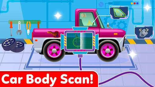 Kids Auto Mechanic Car Race ekran görüntüsü