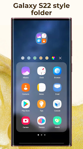 Super S22 Launcher, Galaxy S22 ekran görüntüsü