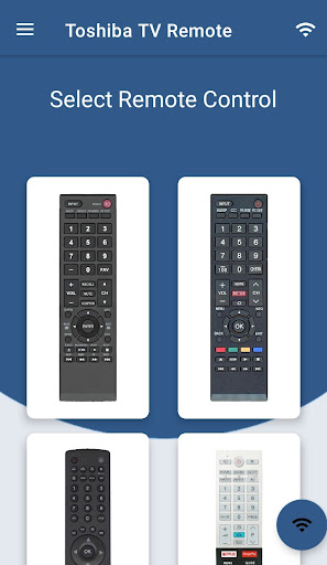 Toshiba Smart TV Remote ekran görüntüsü