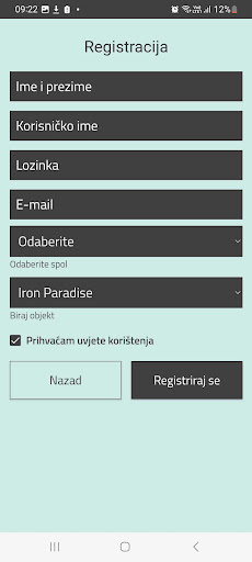 Iron Paradise Gym ekran görüntüsü