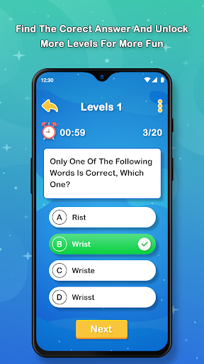 English Spelling Quiz : Spelli ekran görüntüsü