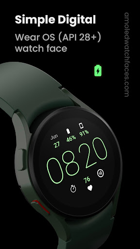 Simple Digital Watch Face ekran görüntüsü