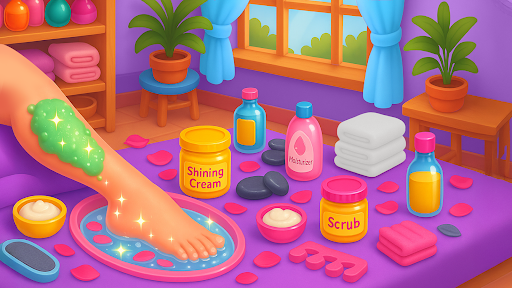 BFF Beauty Parlour Salon Game ekran görüntüsü