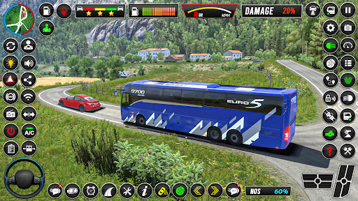 Bus Simulator Game Coach Bus ekran görüntüsü