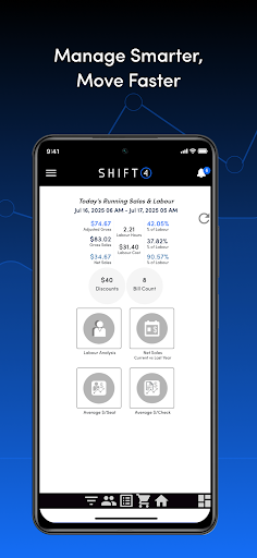Shift4 Back Office ekran görüntüsü
