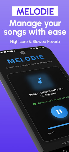 Melodie: Nightcore Music Maker ekran görüntüsü