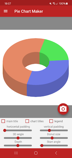 Pie Chart Maker Pro ekran görüntüsü
