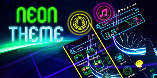 Neon Launcher Theme ekran görüntüsü