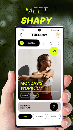 Shapy Workout: Home Fitness ekran görüntüsü