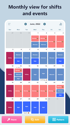 My Shift & Event Calendar ekran görüntüsü