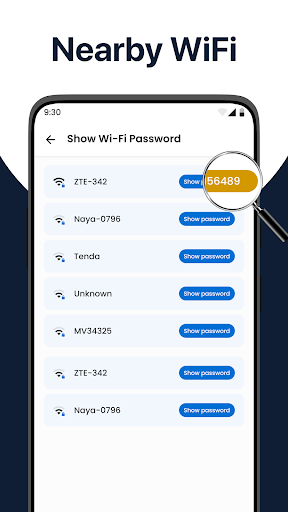 WiFi Analyzer - WiFi Passwords ekran görüntüsü