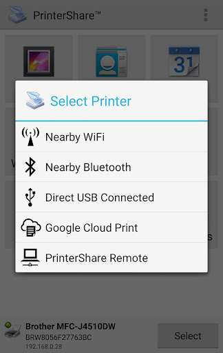 PrinterShare Mobile Print ekran görüntüsü