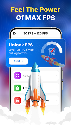 GFXHyperUP FPS Mode ekran görüntüsü