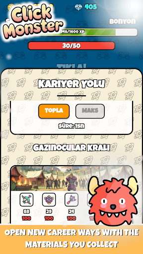 Tıklama Canavarı ekran görüntüsü