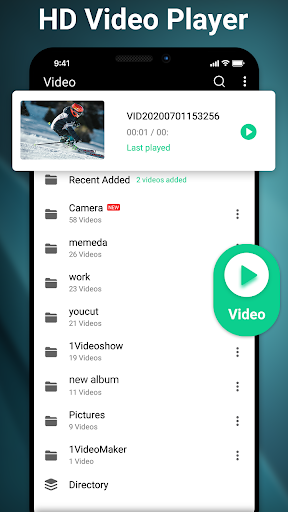 Video oynatıcı - Tam HD Video ekran görüntüsü