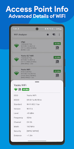 WiFi Analyzer & Scanner ekran görüntüsü