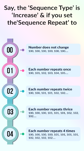 Auto Numbering Sequence Stamp ekran görüntüsü