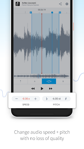 AudioStretch:Music Pitch Tool ekran görüntüsü
