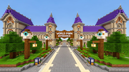 Building World: Block Craft ekran görüntüsü