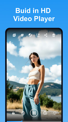 Pure Video Downloader - Player ekran görüntüsü