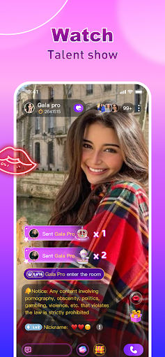 Gala Pro: Video Chat & Call ekran görüntüsü