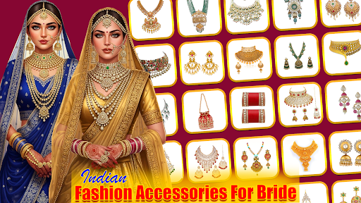 Indian Wedding Doll Dress Up ekran görüntüsü